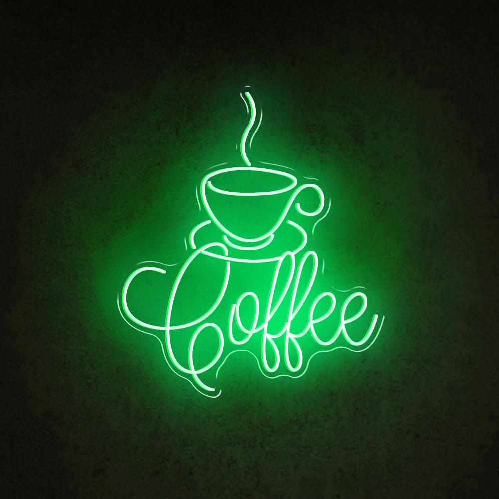 HDJSign - Coffee Business Neon Sign HDJ Sign