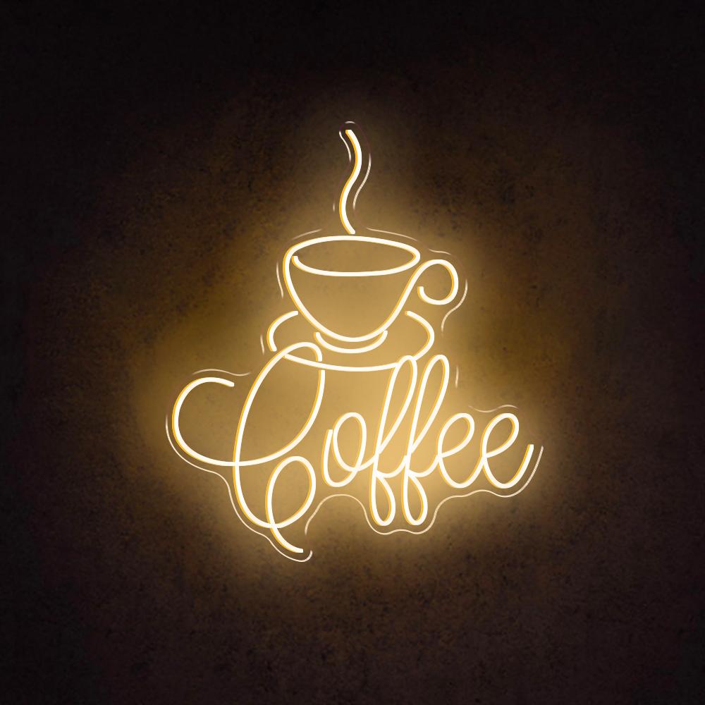 HDJSign - Coffee Business Neon Sign HDJ Sign