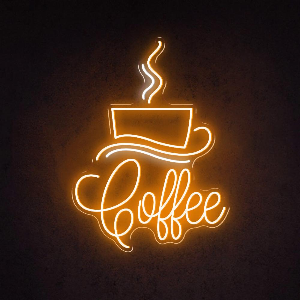 HDJSign - Coffee Business Neon Sign HDJ Sign