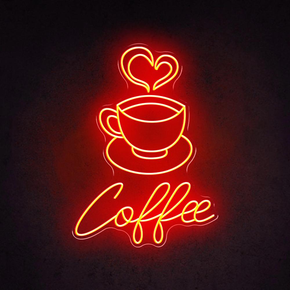 HDJSign - Coffee Business Neon Sign HDJ Sign