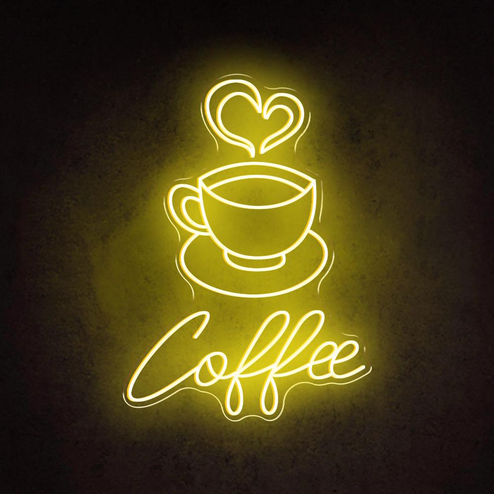 HDJSign - Coffee Business Neon Sign HDJ Sign