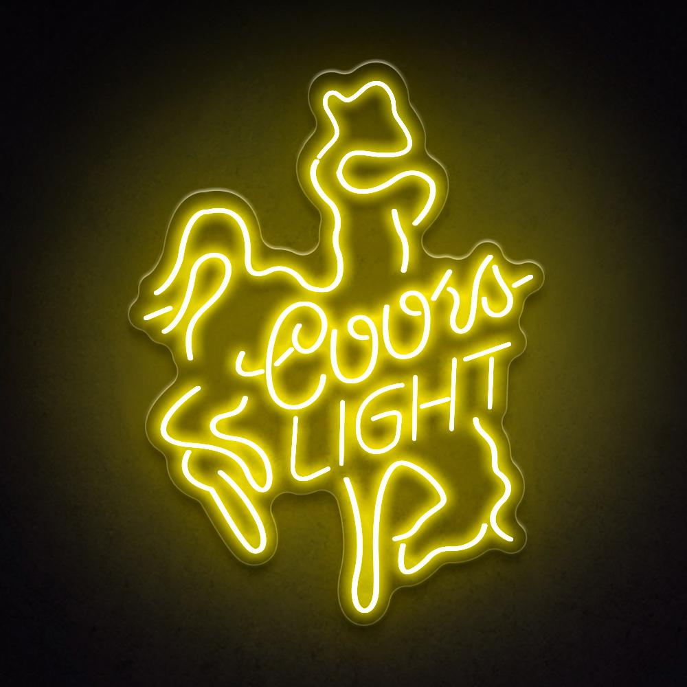 HDJSign - Coors Light Bar Neon Sign HDJ Sign