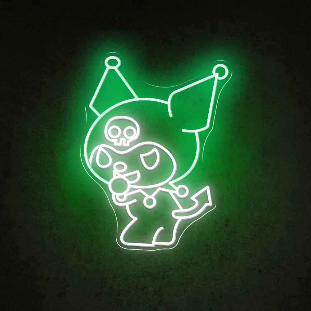 HDJSign - Cute Sanrio Kuromi Anime Neon Sign HDJ Sign