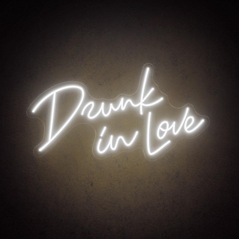 HDJSign - Drunk in Love Wedding Neon Sign HDJ Sign