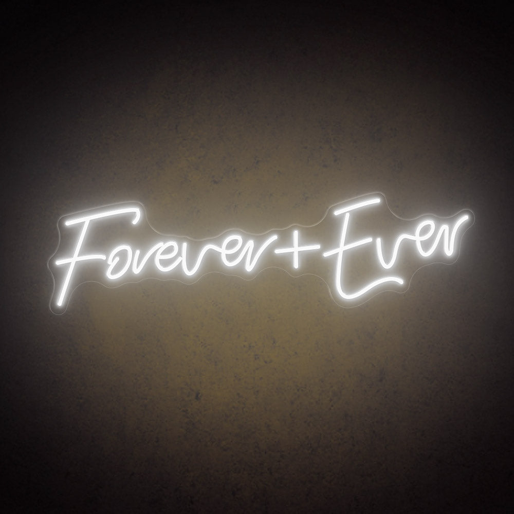 HDJSign - Forever + Ever Wedding Neon Sign HDJ Sign