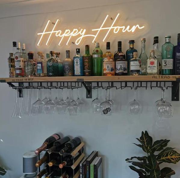 HDJSign - Happy Hour Bar Neon Sign HDJ Sign