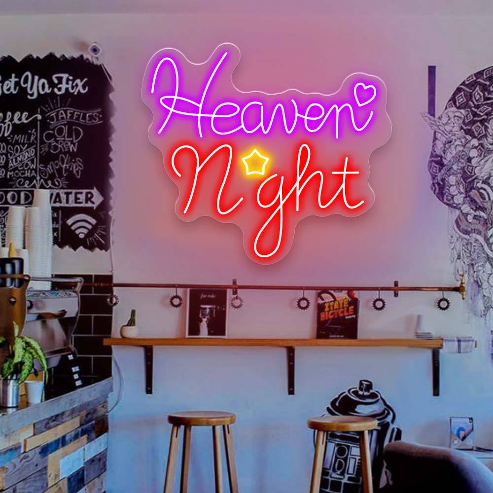 HDJSign - Heaven Night Bar Neon Sign HDJ Sign