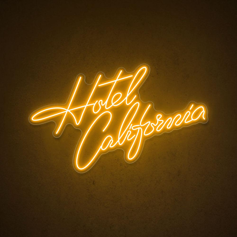 HDJSign - Hotel California Business Neon Sign HDJ Sign