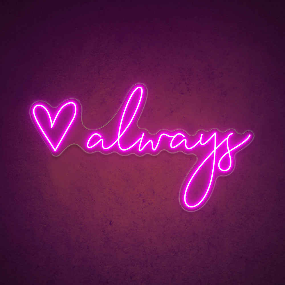 HDJSign - Love Always Wedding Neon Sign HDJ Sign