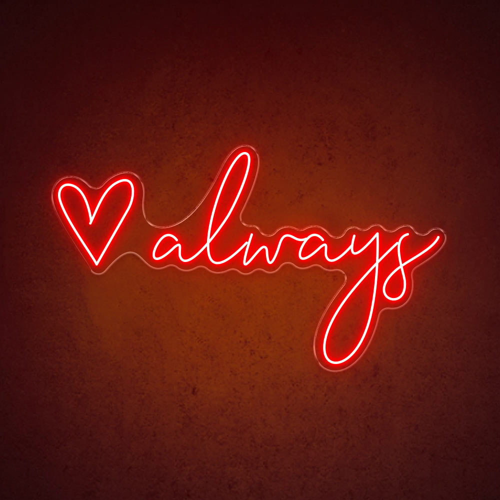 HDJSign - Love Always Wedding Neon Sign HDJ Sign