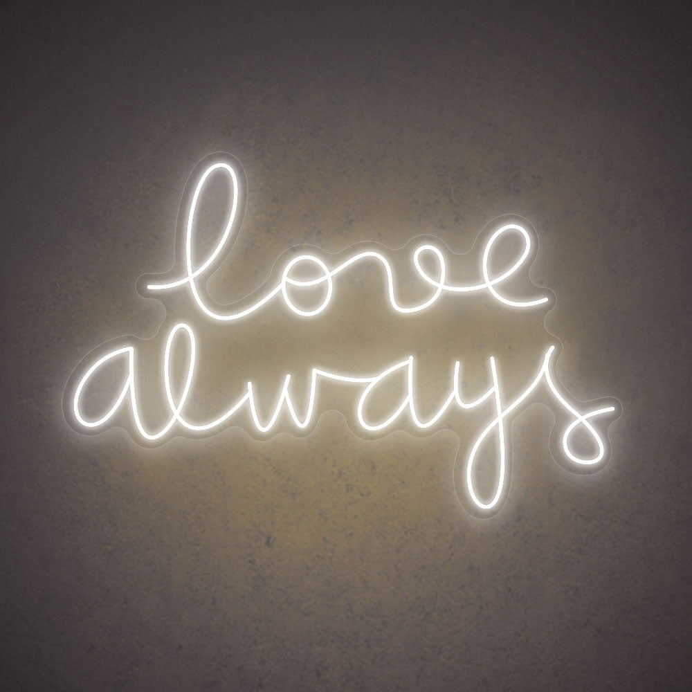 HDJSign - Love Always Wedding Neon Sign HDJ Sign