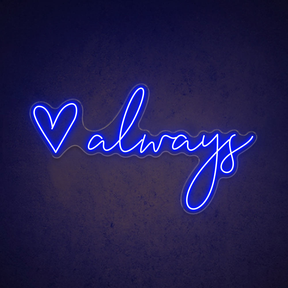 HDJSign - Love Always Wedding Neon Sign HDJ Sign