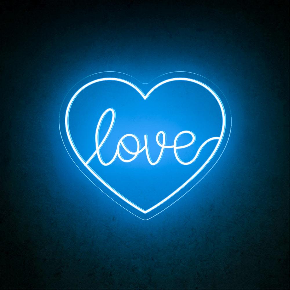 HDJSign - Love Wedding Neon Sign HDJ Sign