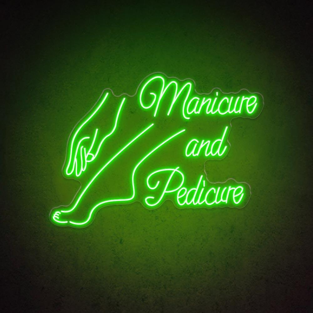 HDJSign - Manicure And Pedicure Salon Neon Sign HDJ Sign