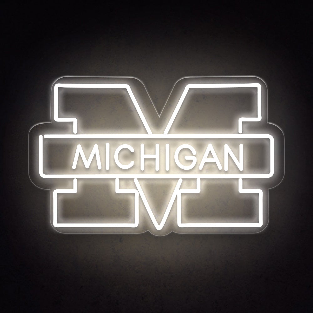 HDJSign - Michigan University Neon Sign HDJ Sign