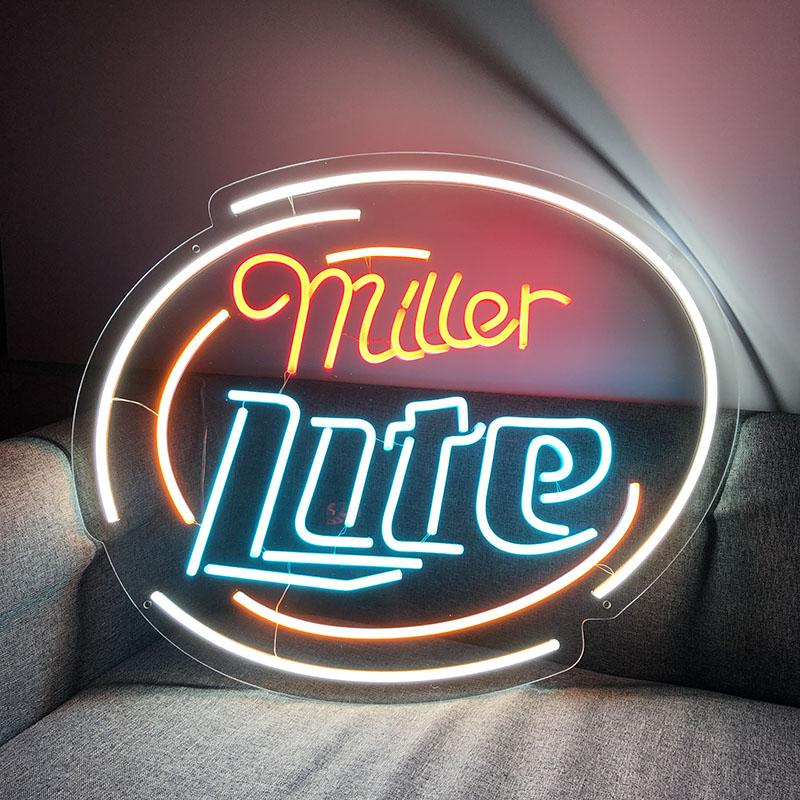 HDJSign - Miller Lite Bar Neon Sign HDJ Sign