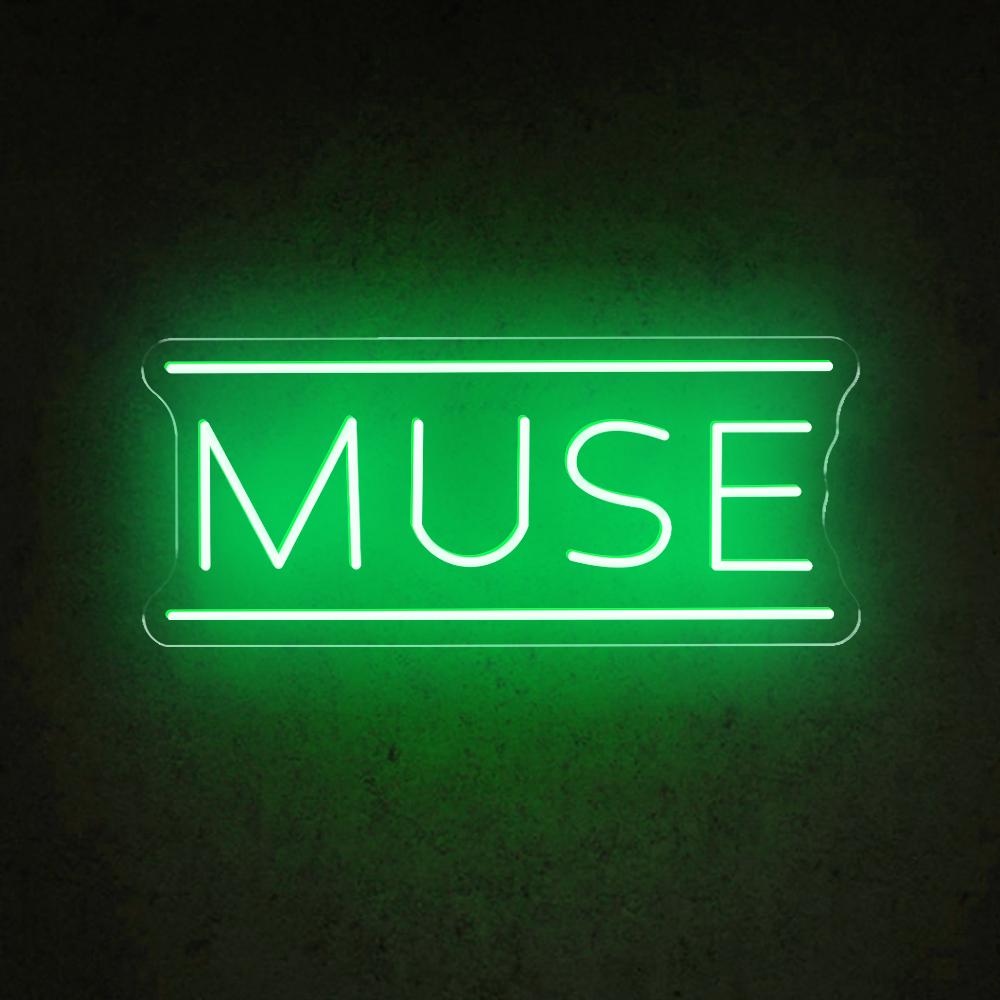 HDJSign - Muse Rock Band Music Neon Sign HDJ Sign