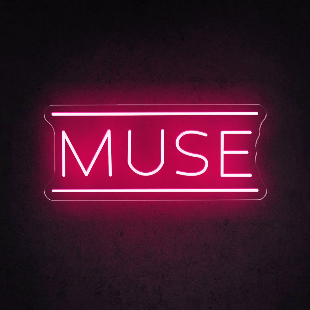 HDJSign - Muse Rock Band Music Neon Sign HDJ Sign