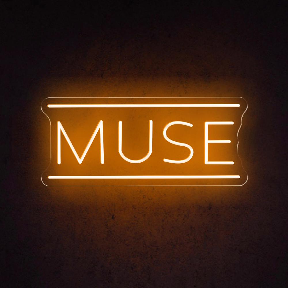 HDJSign - Muse Rock Band Music Neon Sign HDJ Sign