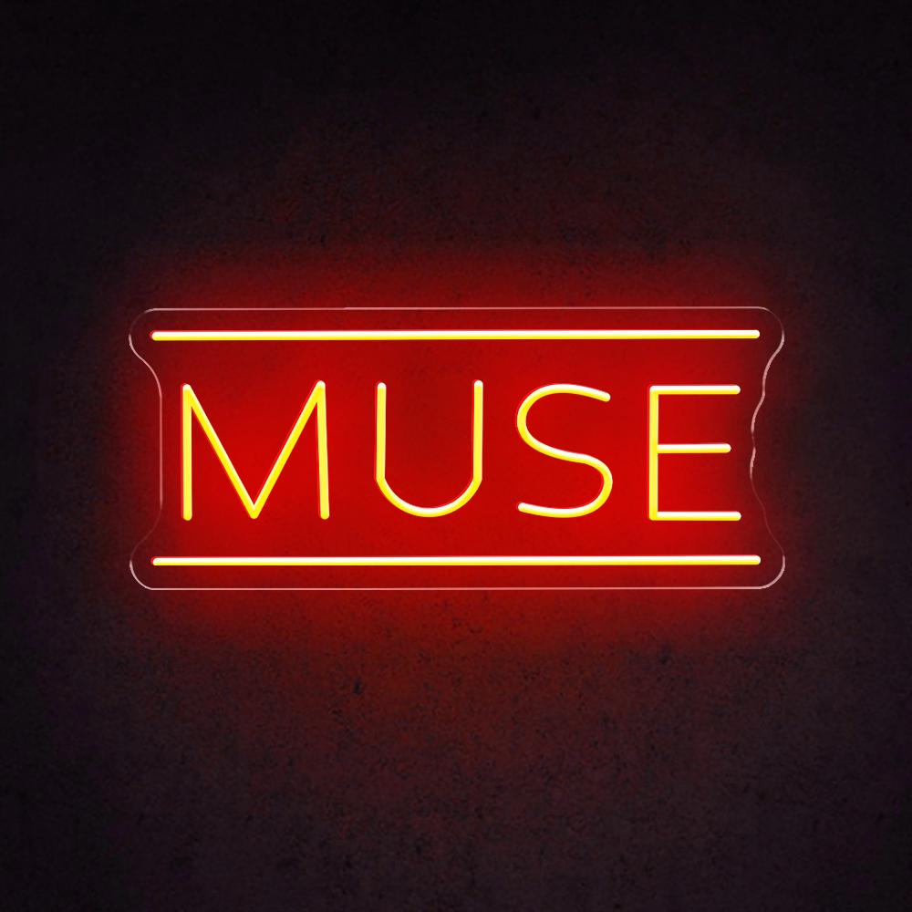 HDJSign - Muse Rock Band Music Neon Sign HDJ Sign