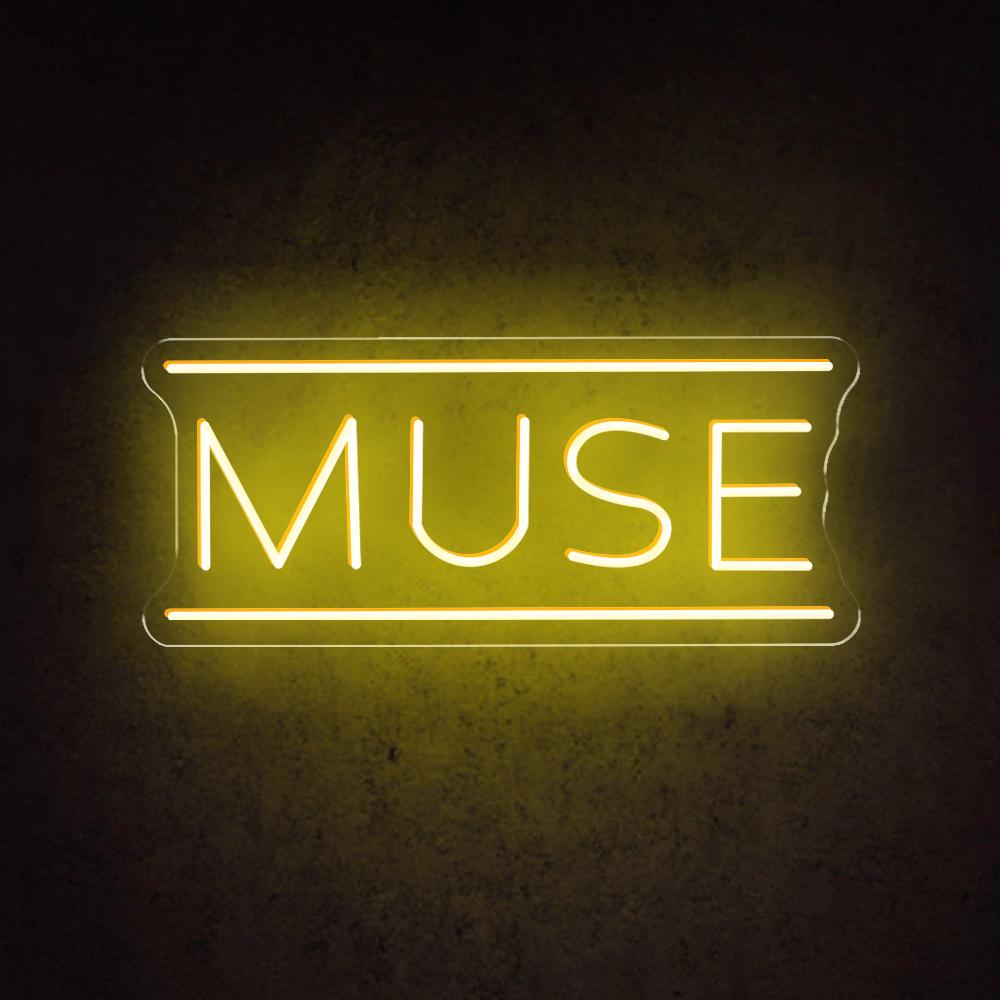 HDJSign - Muse Rock Band Music Neon Sign HDJ Sign