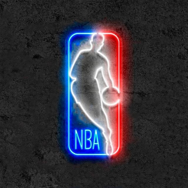 HDJSign - NBA Logo Neon Sign HDJ Sign