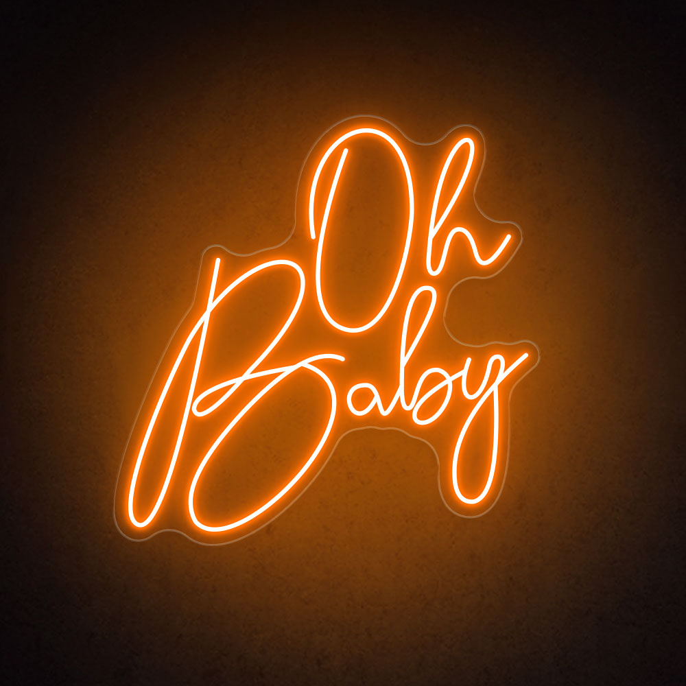 HDJSign - Oh Baby Wedding Neon Sign HDJ Sign