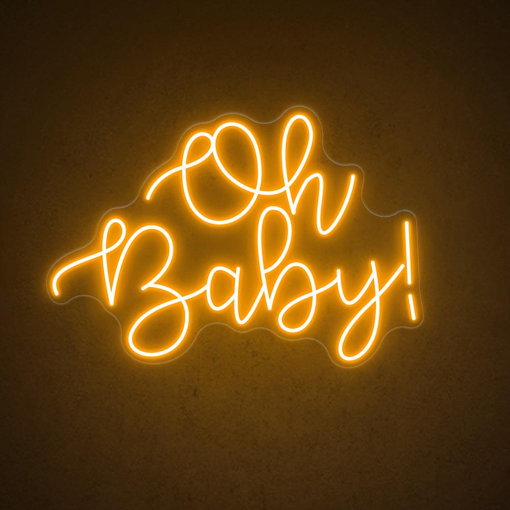 HDJSign - Oh Baby! Wedding Neon Sign HDJ Sign