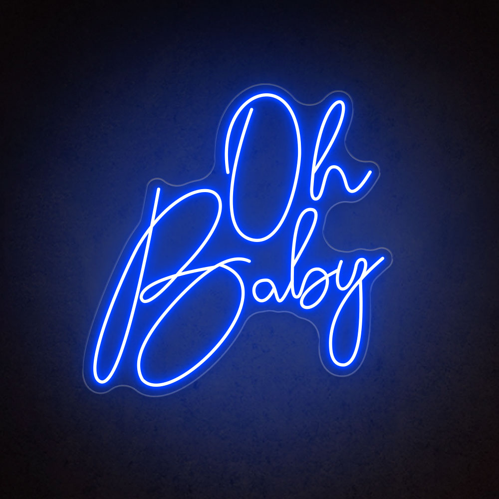 HDJSign - Oh Baby Wedding Neon Sign HDJ Sign