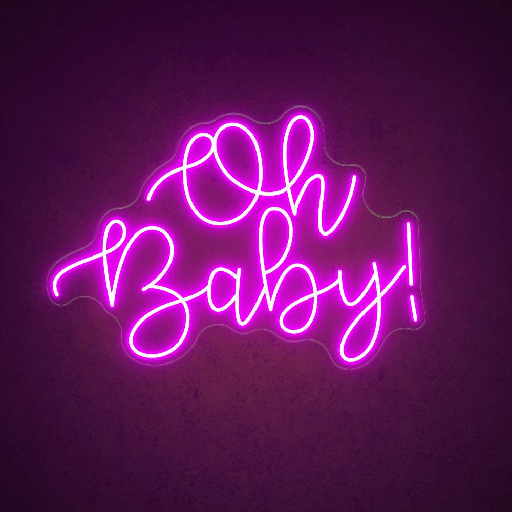 HDJSign - Oh Baby! Wedding Neon Sign HDJ Sign