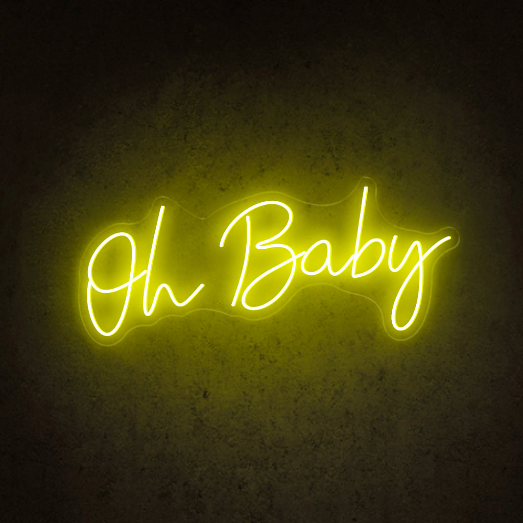 HDJSign - Oh Baby Wedding Neon Sign HDJ Sign