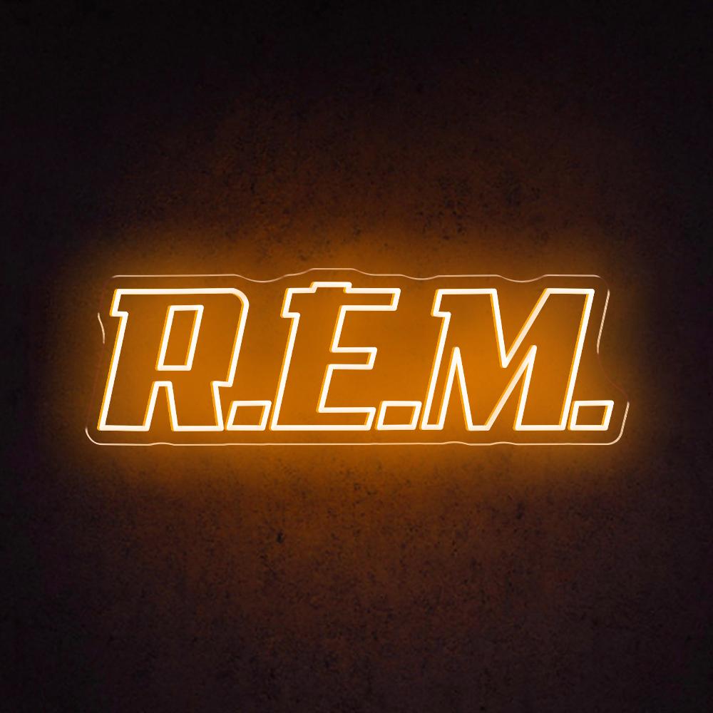 HDJSign - R.E.M. Rock Band Music Neon Sign HDJ Sign