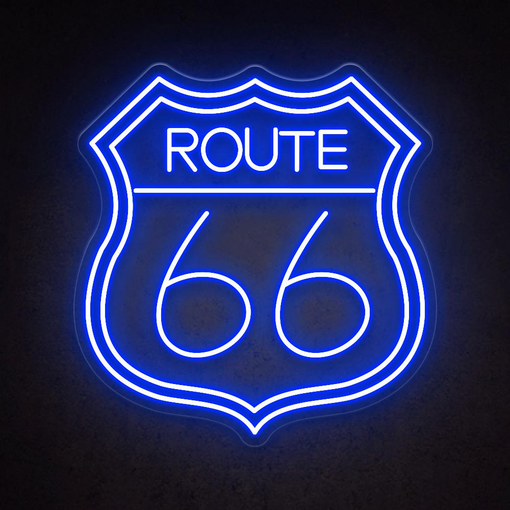 HDJSign - Route 66 Bar Neon Sign HDJ Sign