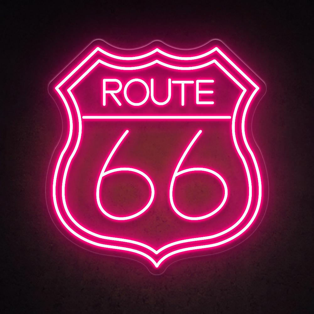 HDJSign - Route 66 Bar Neon Sign HDJ Sign