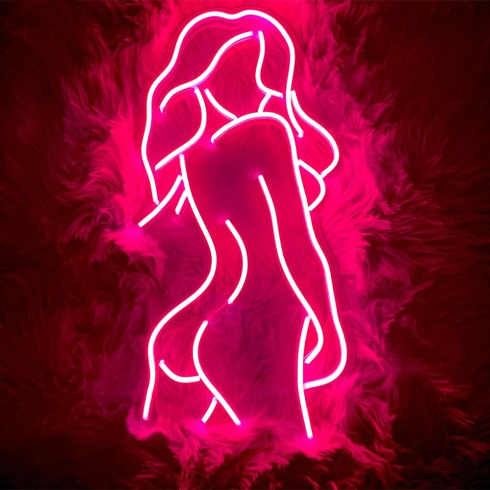 HDJSign - Sexy Lady Body Neon Sign HDJ Sign