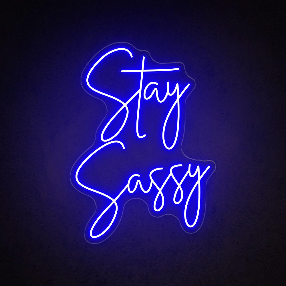 HDJSign - Stay Sassy Salon Neon Sign HDJ Sign