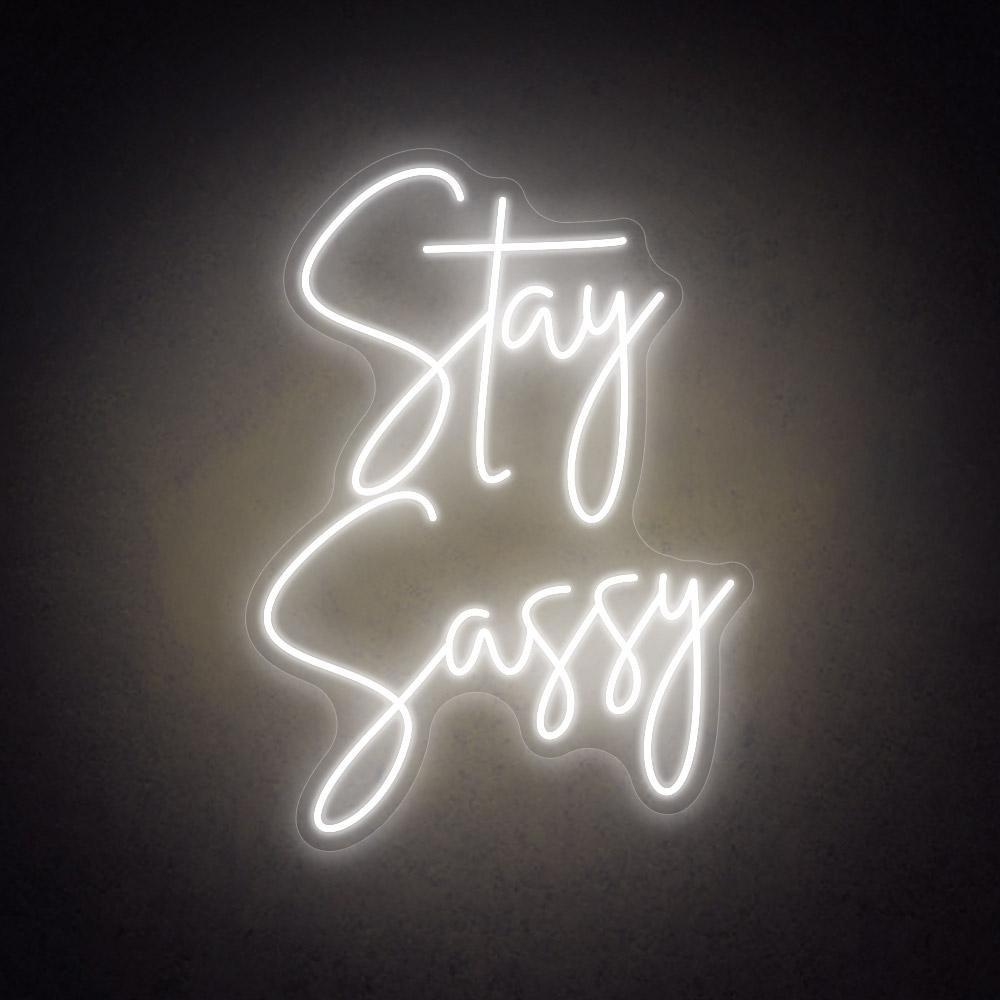 HDJSign - Stay Sassy Salon Neon Sign HDJ Sign