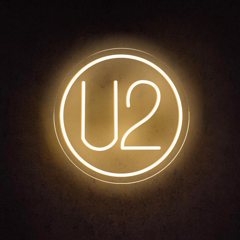 HDJSign - U2 Rock Band -Neonsign-wall decoration HDJ Sign