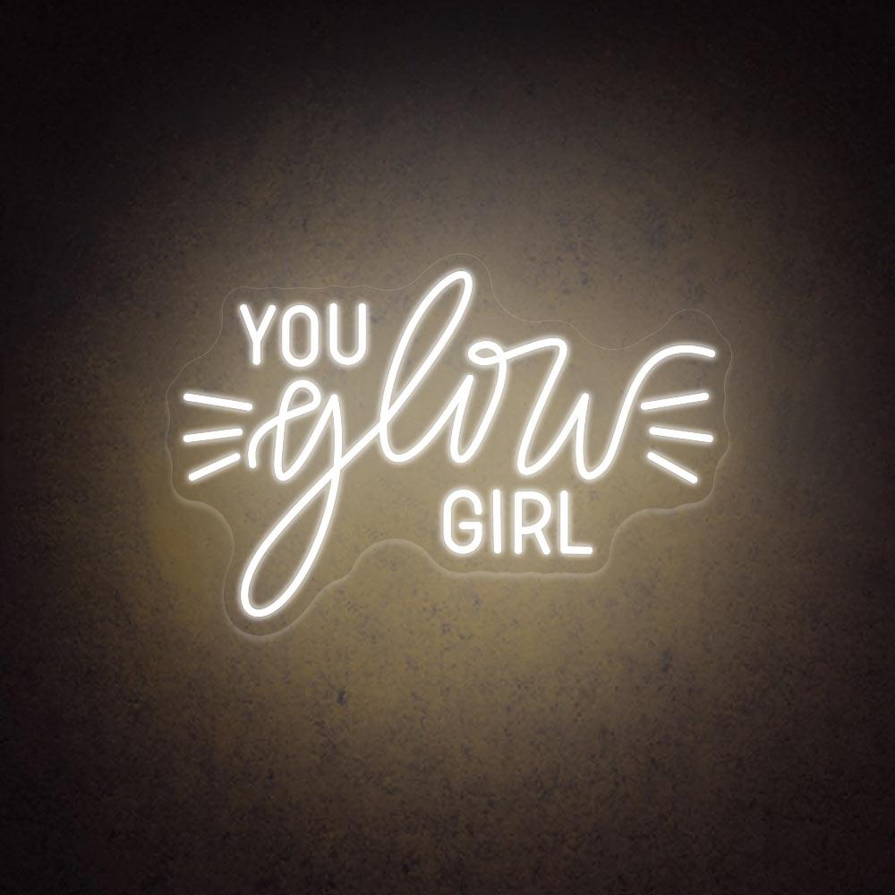 HDJSign - You Glow Girl Salon Neon Sign HDJ Sign