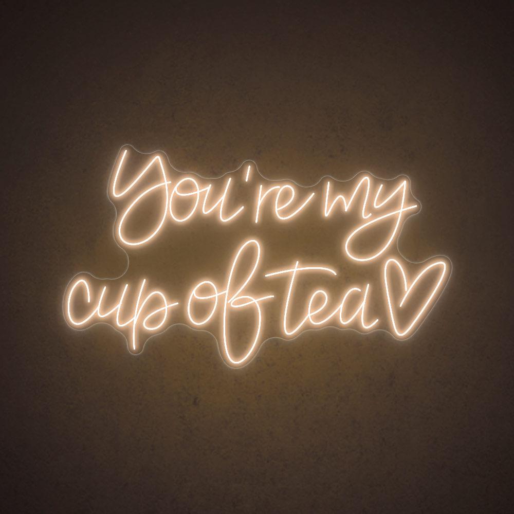 HDJSign - You're My Cup of Tea Wedding Neon Sign HDJ Sign